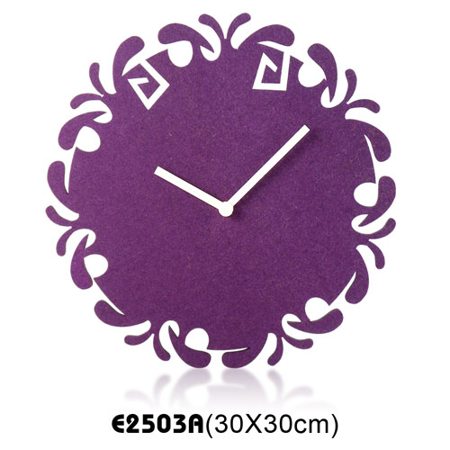 E2503A  felt wall clocks                   Design : 2087