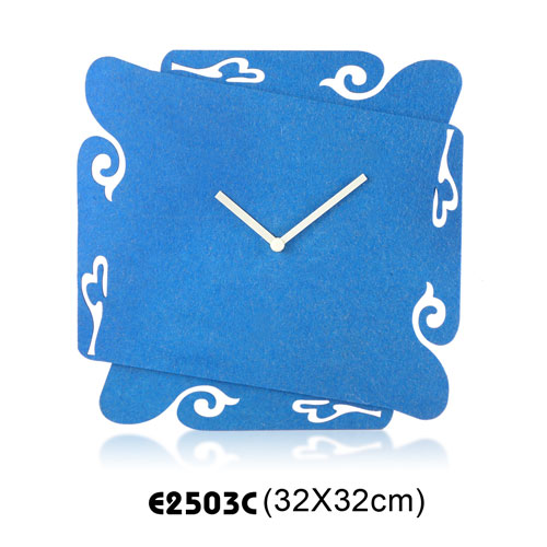 E2503C felt wall clocks                   Design : 2087