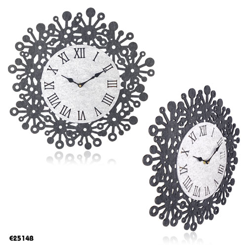 E2514 felt wall clocks                   Design : 2087