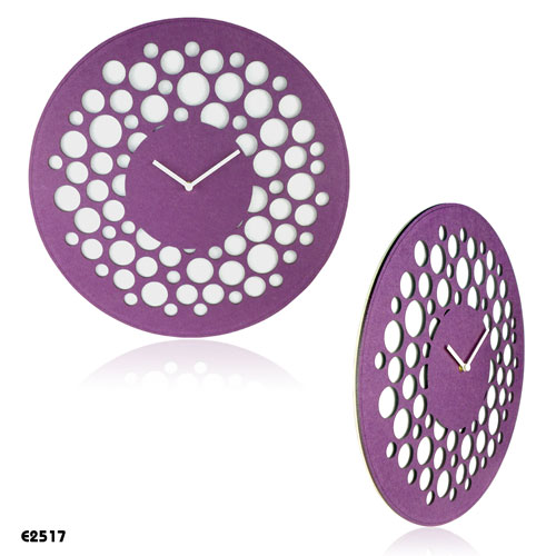 E2517 felt wall clocks                   Design : 2087